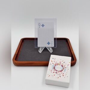 Queen of Diamonds Collectible Dior Playing Card
